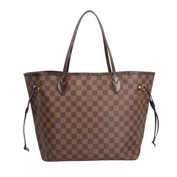 LOUIS VUITTON Tote Bag N51105 Damier canvas Damier Neverfull MM - Picture 1 of 12